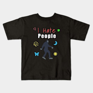 I hate people Kids T-Shirt